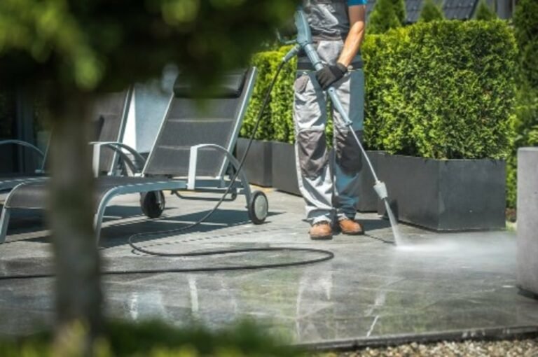 Step By Step Guide On How to Clean a Patio With a Pressure Washer